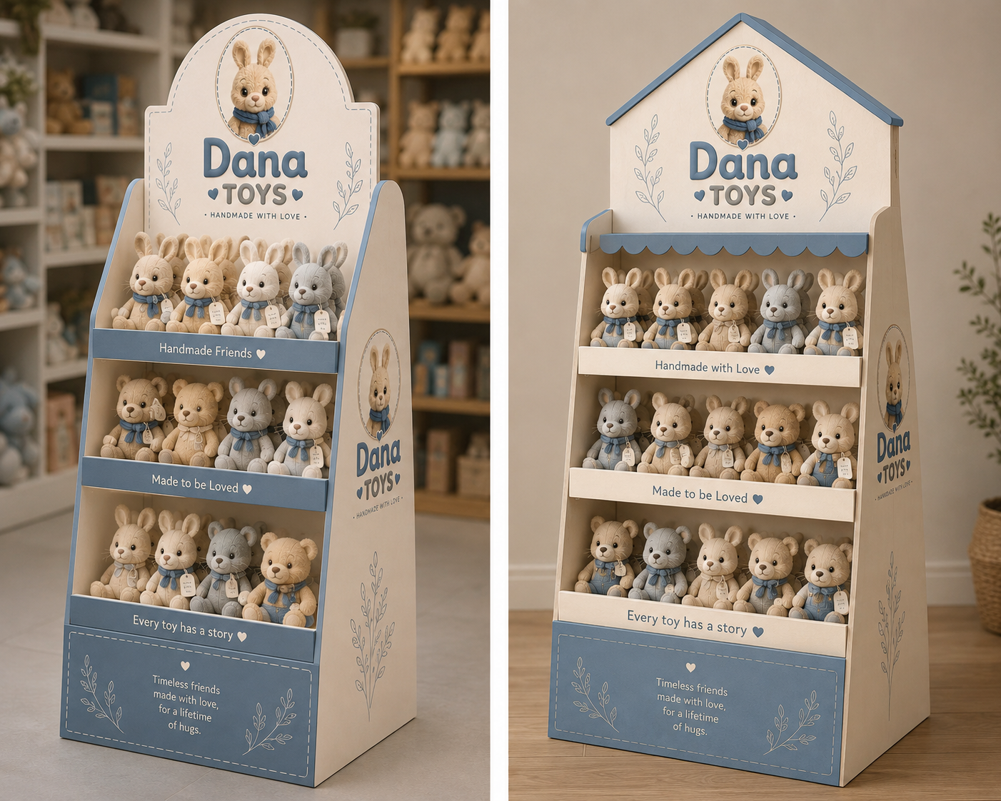 Dana Toys retail display stand